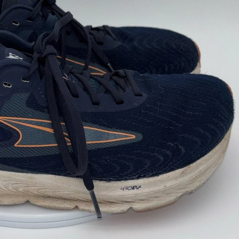 ALTRA Running Sneaker Shoe Women's Torin 6‎ Navy Orange Athletic Toe Box 9
